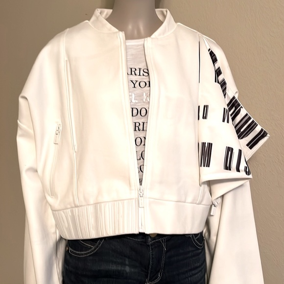 NWT Lime & Vine Black Bomber Jacket. - Picture 13 of 13